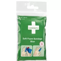 Bandaż piankowy samoprzylepny niebieski Cederroth Soft Foam Bandage 6 cm x 40 cm- opakowanie 40 sztuk REF 51011023